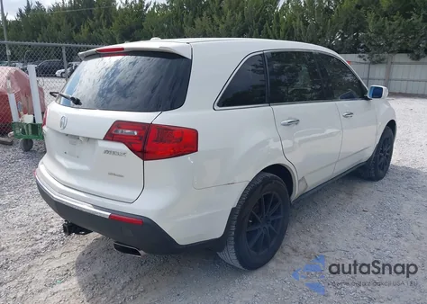 2011 Acura Mdx из США, поврежденный, VIN 2HNYD2H23BH525247